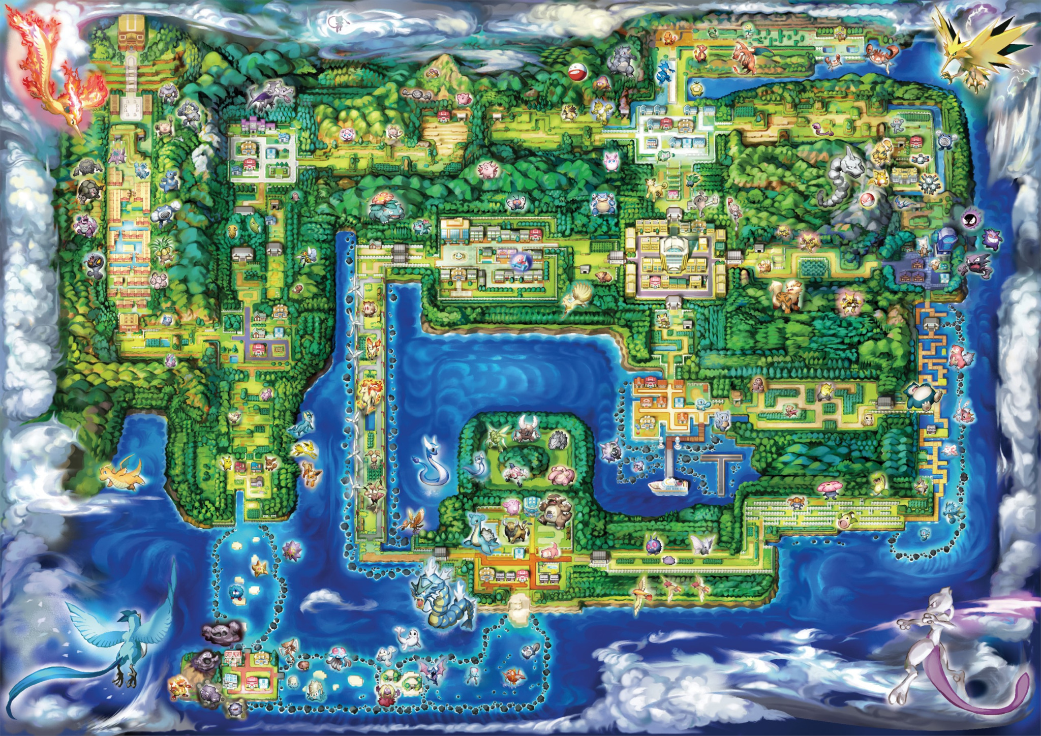 Kanto map preview